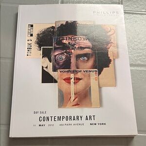 🔥Phillips Contemporary Art Catalog Coffee Table Design Collectors book Rare 2012